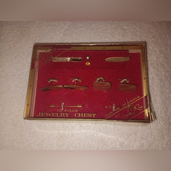 La Rue 10 Piece Men's Jewelry Chest - Picture 1 of 4